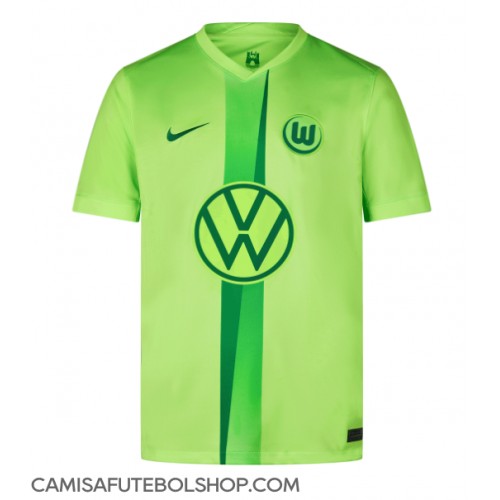 Camisa de time de futebol Wolfsburg Replicas 1º Equipamento 2024-25 Manga Curta